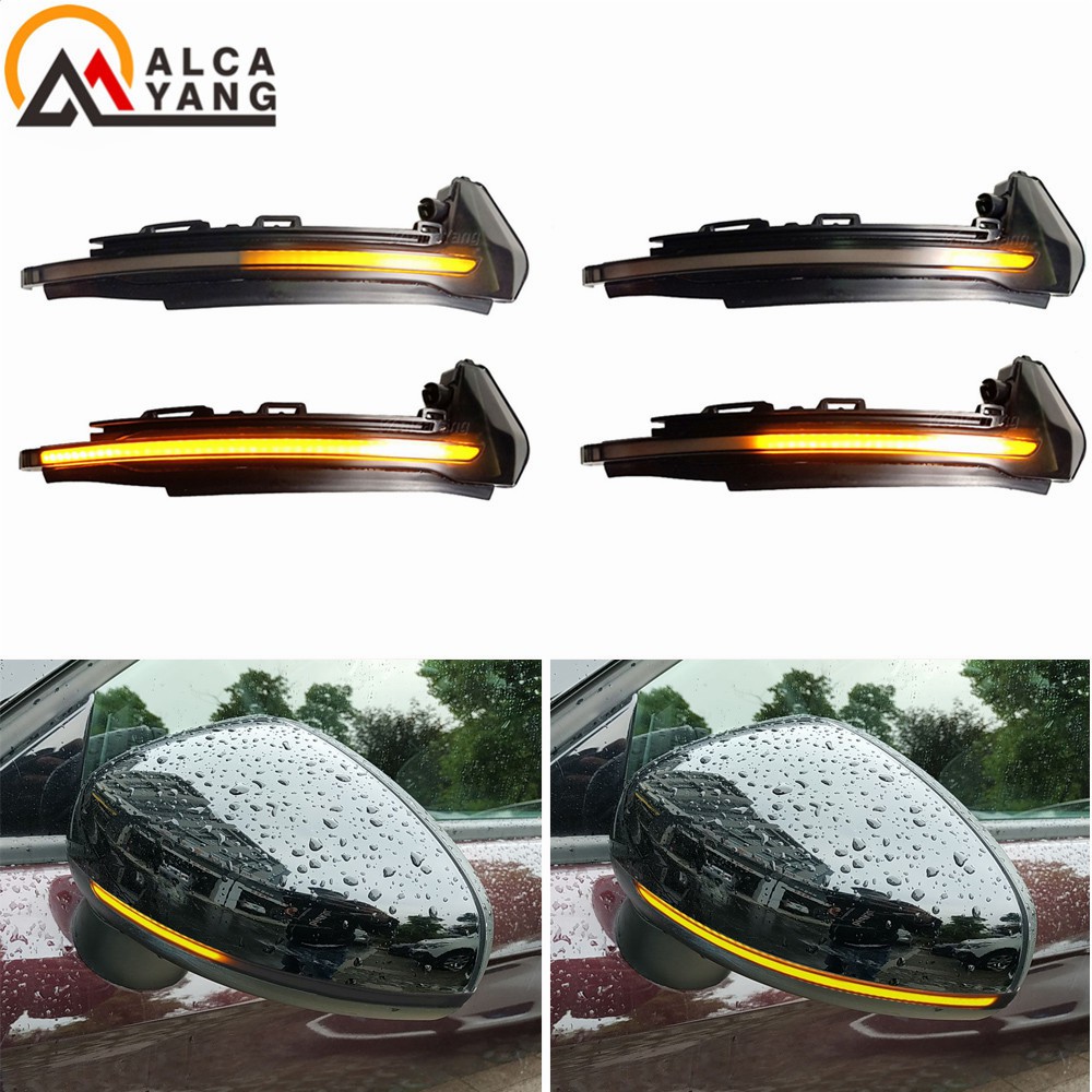 適用於奧迪a1 8x Sportback Hatchback動態方向燈led指示器側視鏡轉向燈信號車造型配件 蝦皮購物