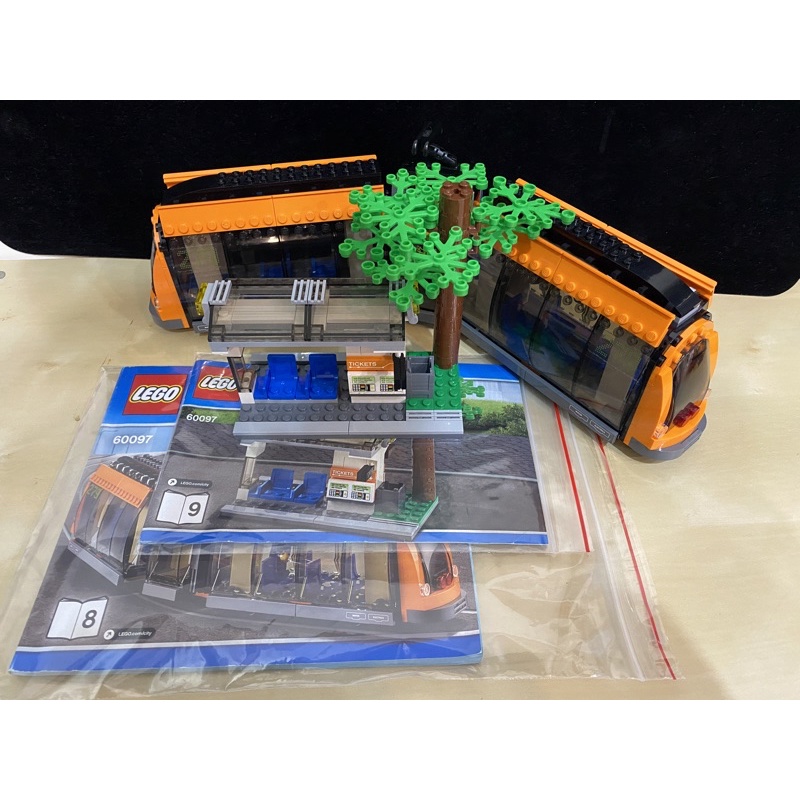 LEGO 樂高 60097 電車和電車站 絕版