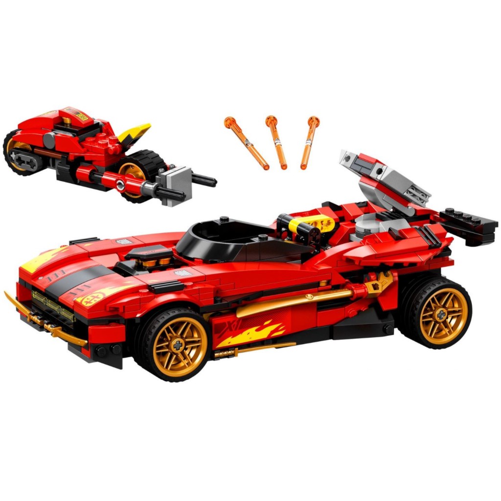 拆售 71737 LEGO Ninjago X-1 Ninja Charger 樂高旋風忍者 只賣電極跑車 無人偶