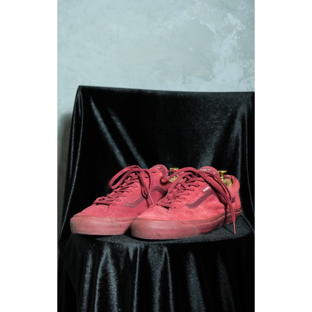 Vans Wtaps OG Style 36 LX burgundy red 西山徹 滑板鞋
