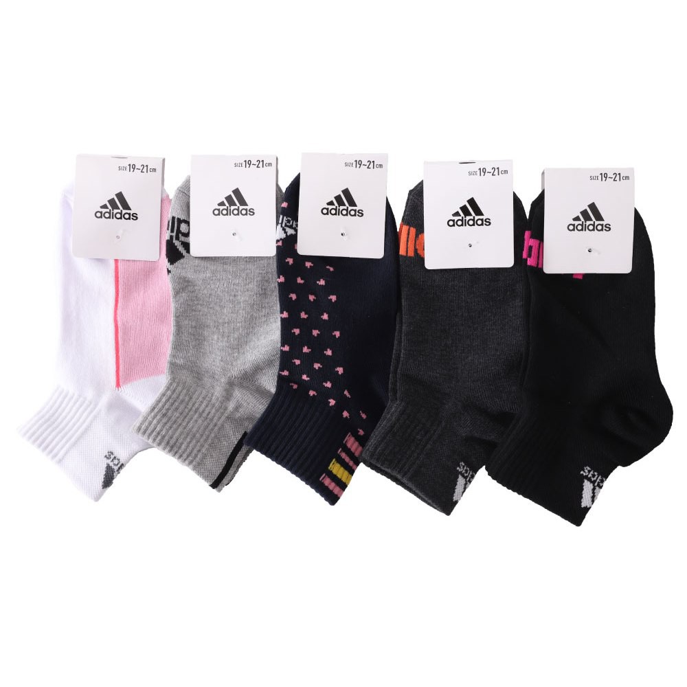 平井涼子 日本 Adidas 福袋19 21 22 24 短襪5雙裝 蝦皮購物