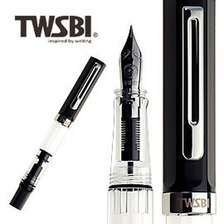 5[溫馨小舖]500.三文堂 TWSBI ECO 鋼筆-黑 活塞鋼筆 活塞上墨鋼筆
