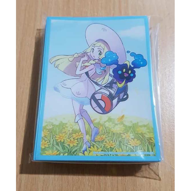 【米朧家】現貨 💖 單售 Pokemon TCG 莉莉艾禮盒 卡套 1包64張 66x92mm