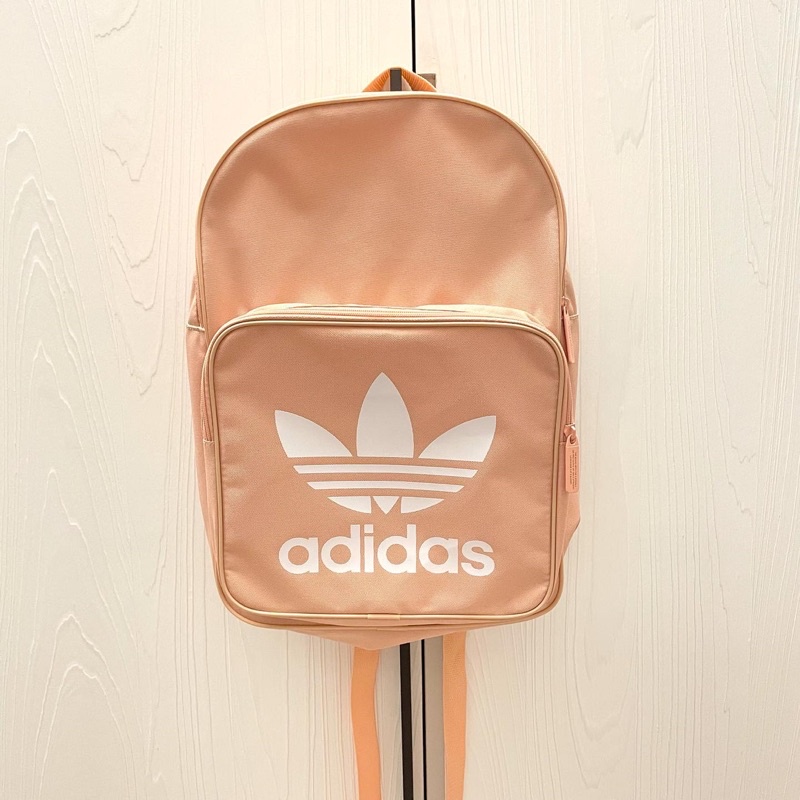 adidas Originals 經典粉橘色後背包