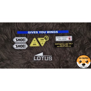 現貨免等！Shoei鏡片貼紙 X14 X15 93 貼紙 祭典帽 93帽 反光防水貼紙 車貼 安全帽 Shoei 貼紙
