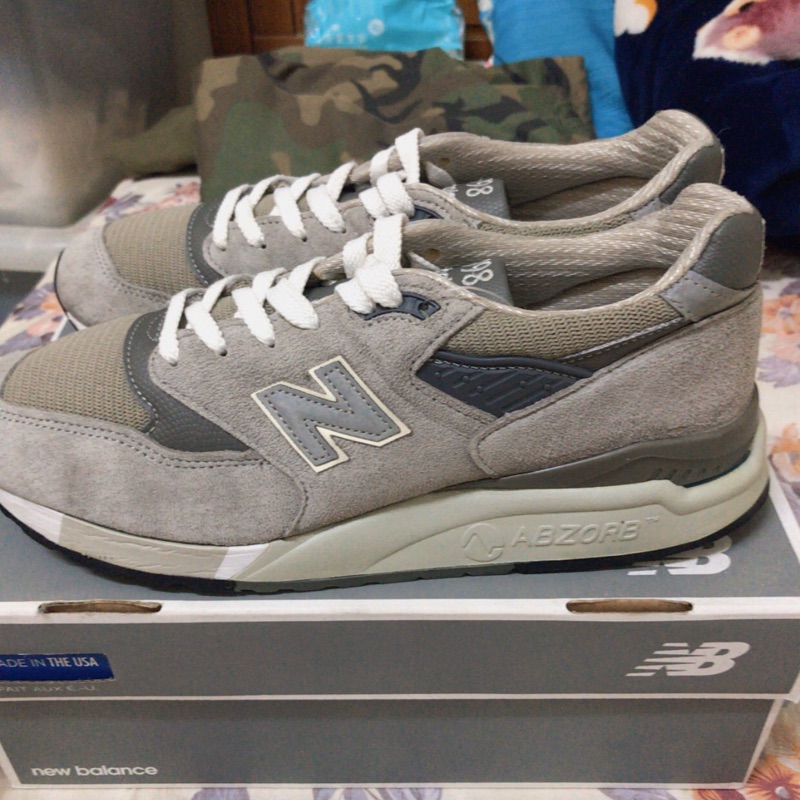 New Balance 998 美製 NB 元祖灰 10.5