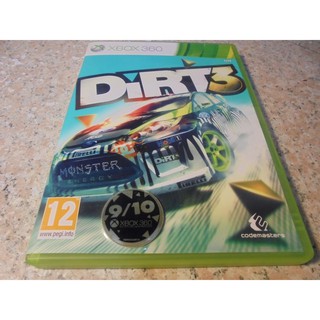 XBOX360 大地長徵3-越野精英賽 Dirt3 支援XBOX ONE 直購價800元 桃園《蝦米小鋪》