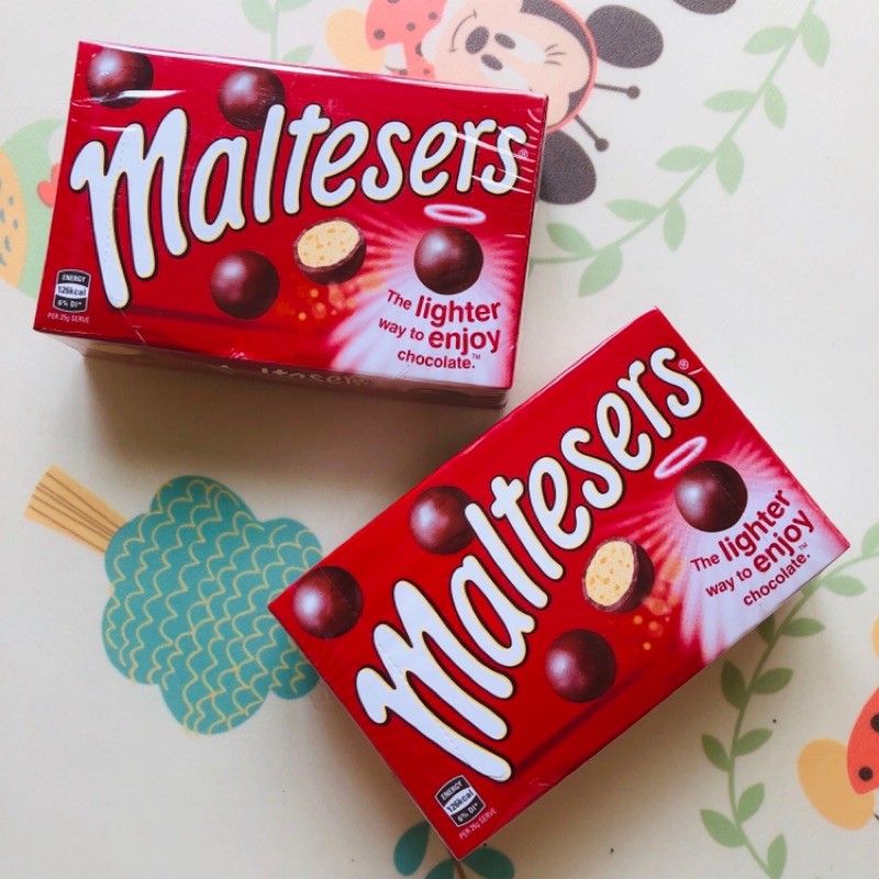 💯盒裝💯停不下來💯 澳大利亞🇦🇺 Maltesers 麥提莎 巧克力球 香濃牛奶黑巧克力豆夾心巧克力球 盒裝