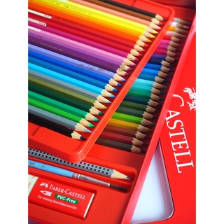 德國 FABER-CASTELL 輝柏水性色鉛筆(48色/60色) 紅盒 纏繞畫 鐵盒 秘密花園 魔法森林 著色