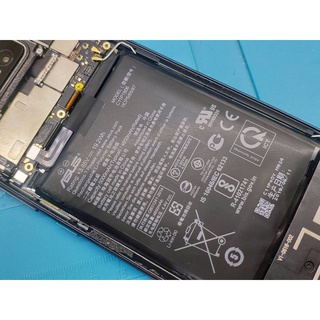 三重華碩手機維修 ZENFONE6 電池更換 ZS630KL ASUS手機電池更換 C11P1806 充電孔維修