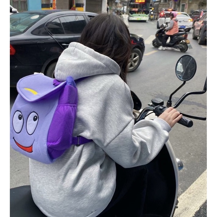 [NSE_SHOP]愛探險的Dora 送小地圖 後背包 背包 卡通背包 朵拉背包