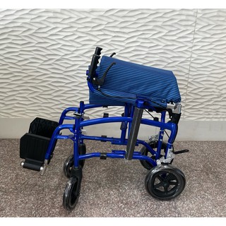 康復 背包式旅行輪椅 可收折 附袋子（座寬16”）超輕量 鋁合金 輪椅 安愛A&I  符合長照身障補助 輪椅B+附加A #5