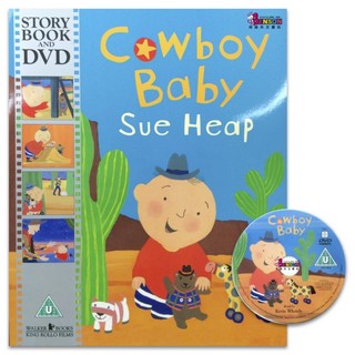 [邦森外文書] Cowboy Baby 平裝書 + DVD) 牛仔寶寶 暢銷作者 Sue Heap