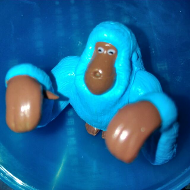 猴子杯緣子 (藍色)
