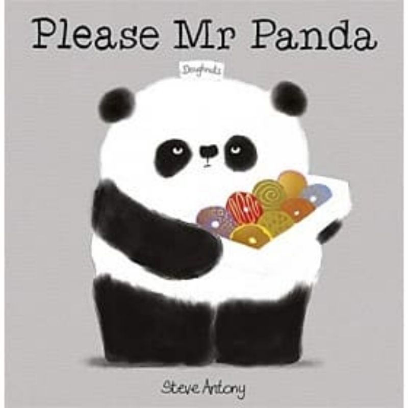 全新英語童書 Please Mr. Panda  作者 Steve Antony 拜託，熊貓先生