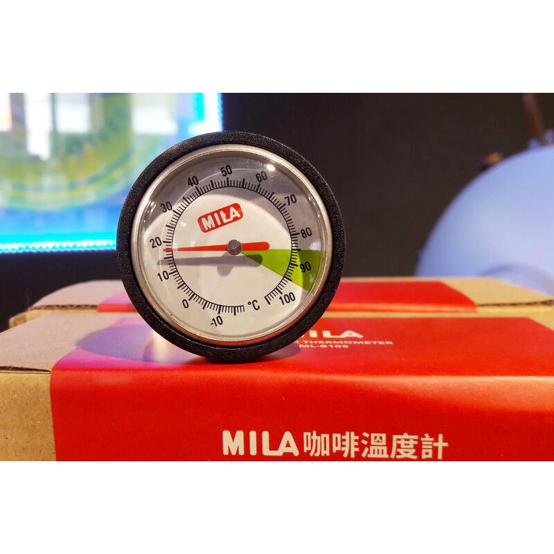 【多塔咖啡】MILA指針式溫度計 螺紋溫度計 螺牙防水溫度計 咖啡手沖壺可用 夾式指針溫度計 奶泡溫度計