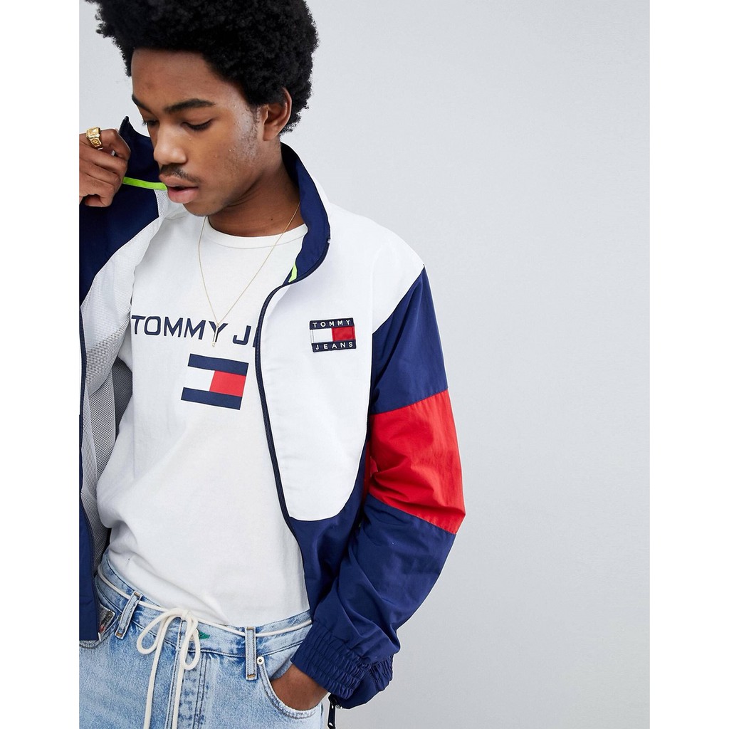 tommy jeans 90s track jacket