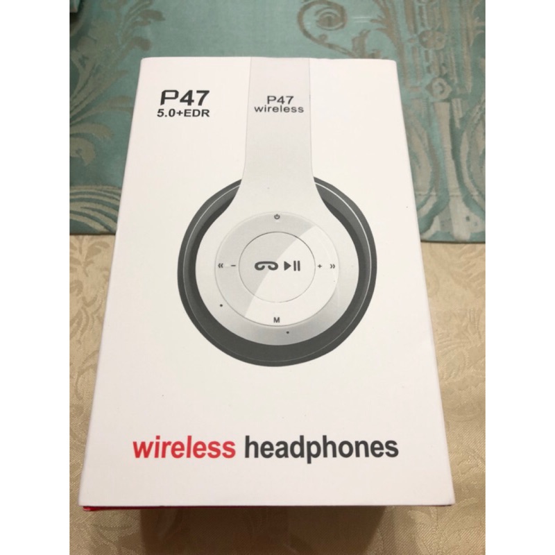 [全新下殺甩賣市場最低價] 酷炫潮流 P47 Wireless 藍芽折疊式耳機