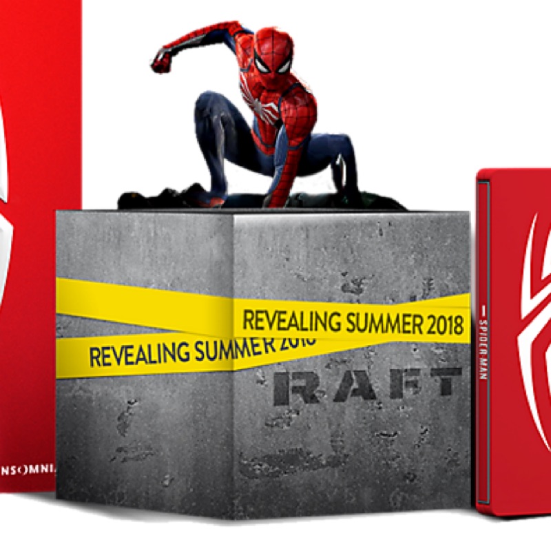 限定下標 含運 PS4 蜘蛛人 珍藏版雕像 漫威 marvel spiderman 典藏版 模型 公仔