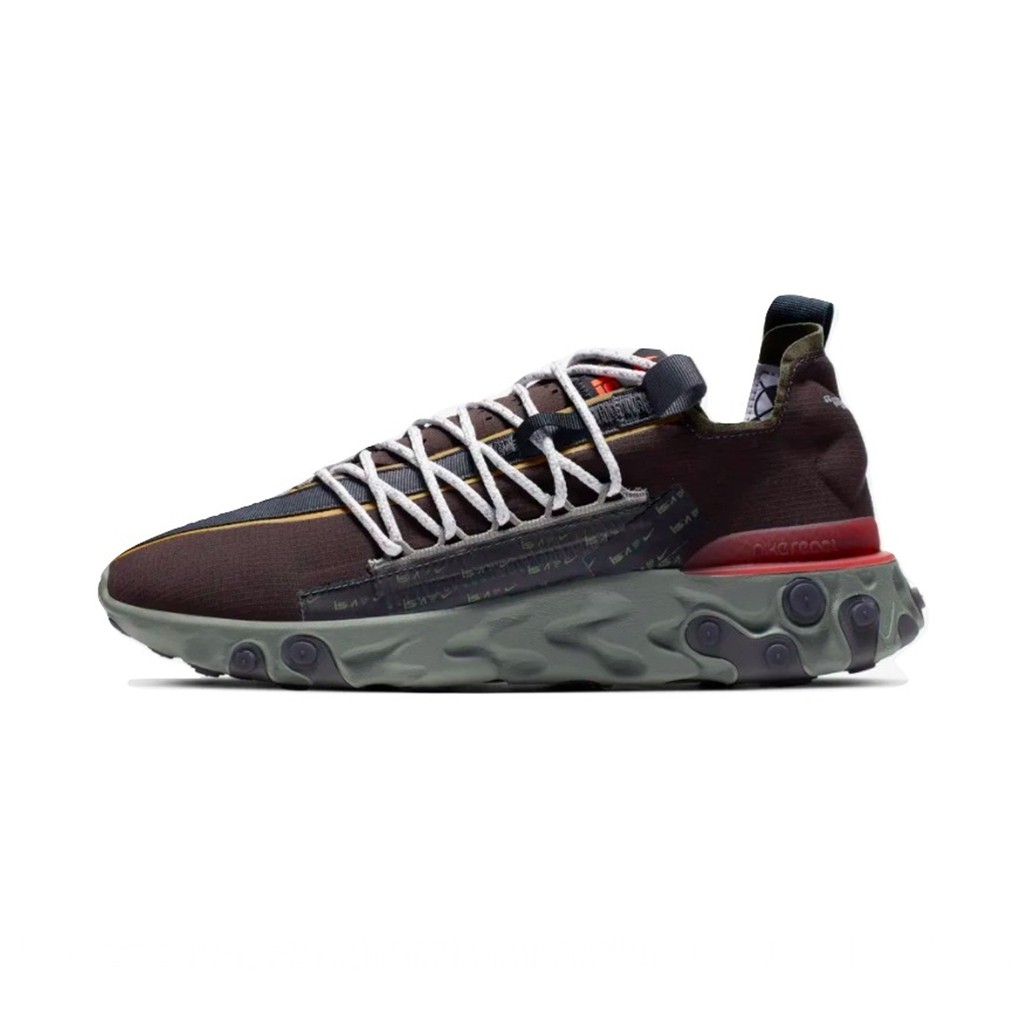 [FLOMMARKET] Nike React LW WR ISPA LOW 生活防水 咖啡軍綠