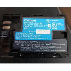 二手正常 原廠 Canon LPE6 LP-E6 LP-E6n FOR 6D 6D2 5D2 5D3 5D4 7D