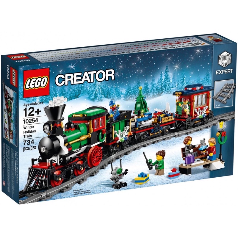 『玩樂一族』現貨 實圖 樂高 LEGO 10254 冬季假期火車 Winter Holiday 聖誕節 CREATOR