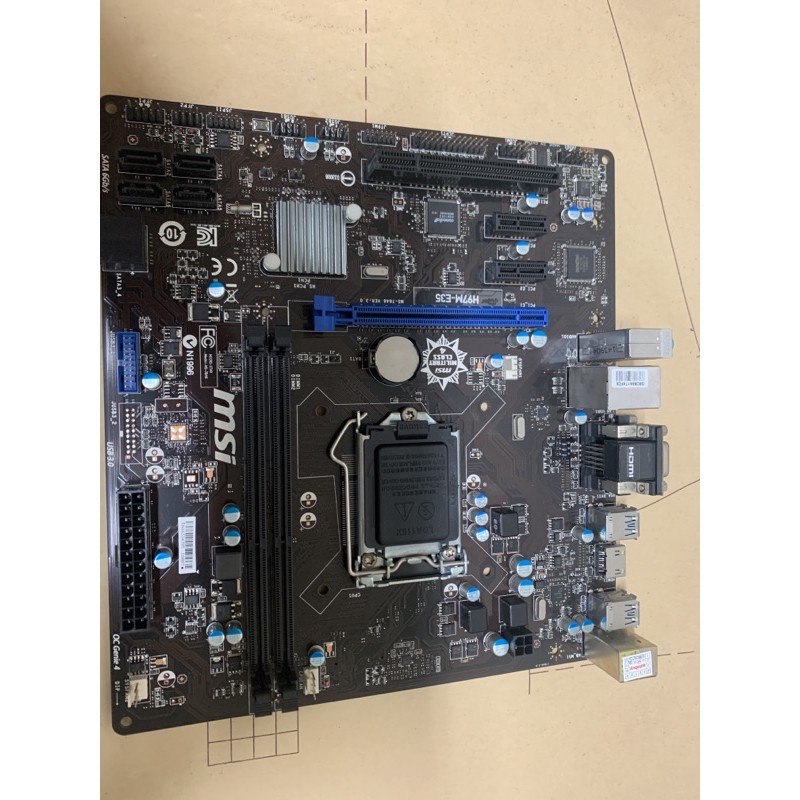 微星 msi H97m-E35 1150 主機板 H97