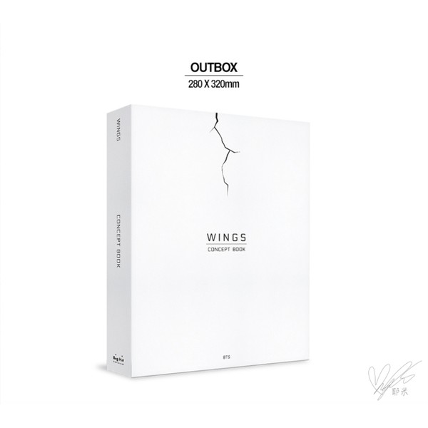 (可拆) BTS 防彈少年團 Wings concept book 概念書