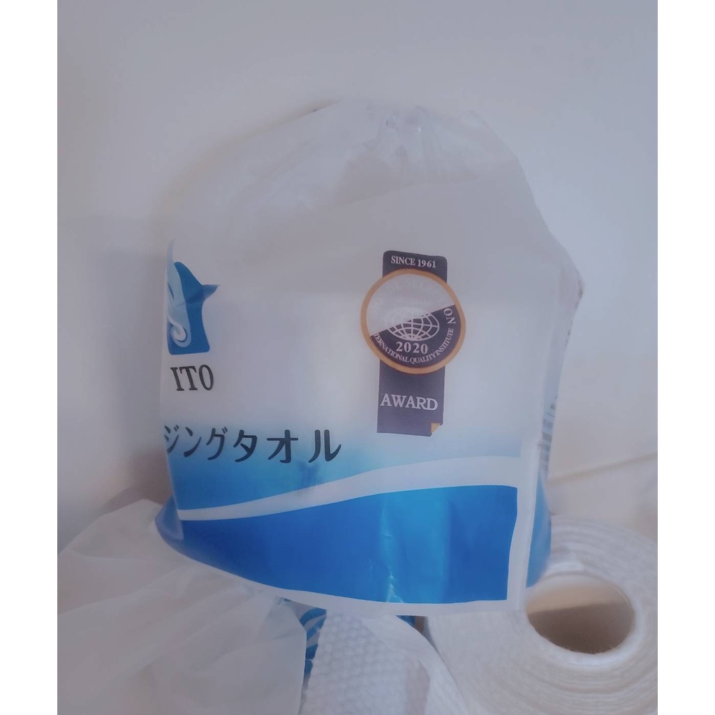 日本ITO洗臉巾1入組(乾濕兩用/拋棄式一次性美容 洗臉巾 親膚純棉)