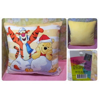 正版 迪士尼 Disney 維尼聖誕雪花 維尼 方形枕 午安枕 抱枕 卡通枕 靠枕 A03004