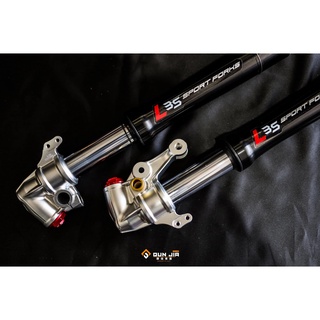 【Shark Factory鯊魚工廠】L35全可調倒叉 鯊魚L35 倒叉 高階避震 頂級倒叉 勁戰 FORCE BWSR