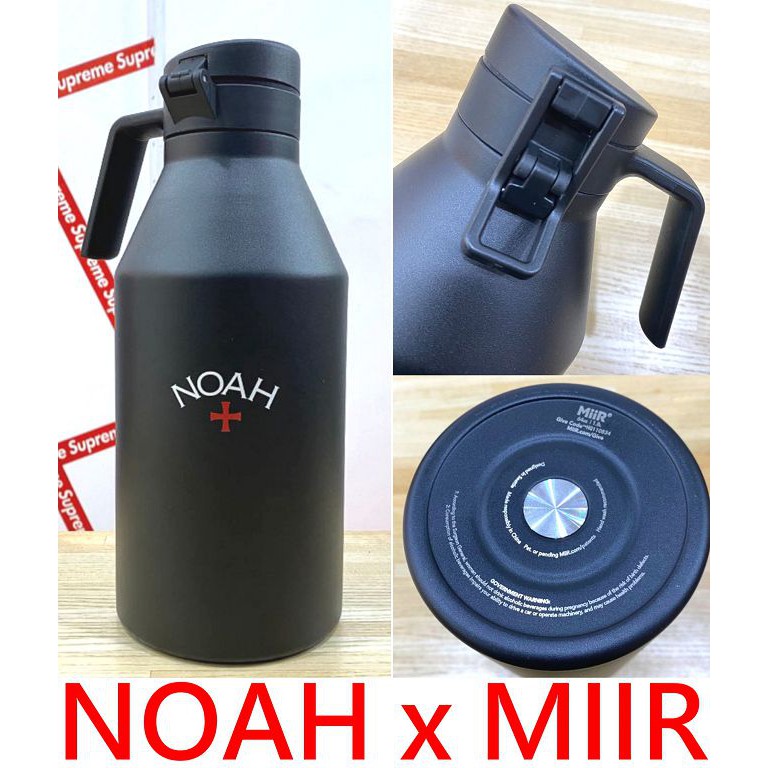 BLACK全新NOAH x MIIR保溫壺64OZ超大容量1800CC保溫瓶