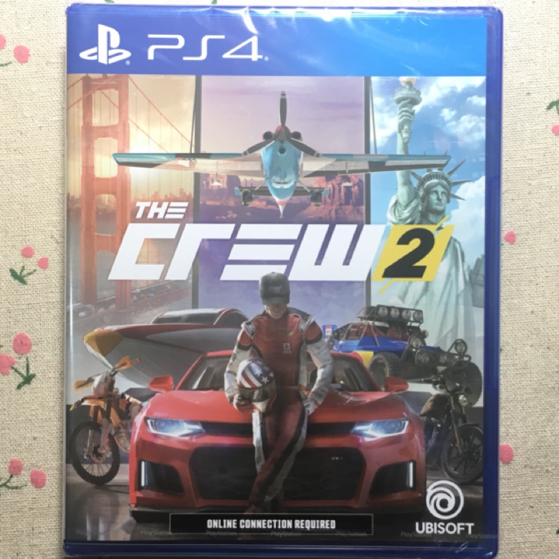 阿杰收藏 飆酷車神2 中文版 Ps4二手 Ps4 The Crew 2 動力世界中古實體遊戲片 蝦皮購物