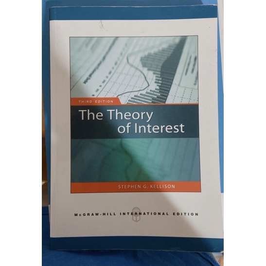 複利數學/原文書/the theory of interest /經濟系財經系會計系用書/二手