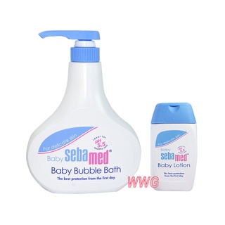 sebamed 施巴5.5 嬰兒泡泡浴露 500ML加贈潤膚乳液50ML，門市經營，購物有保障 娃娃購 婦嬰用品專賣店