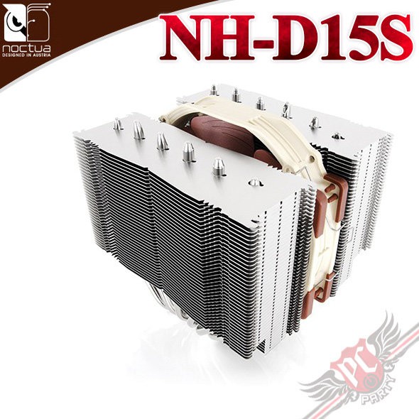 貓頭鷹 Noctua NH-D15S 非對稱雙塔六導管靜音CPU散熱器 PC PARTY