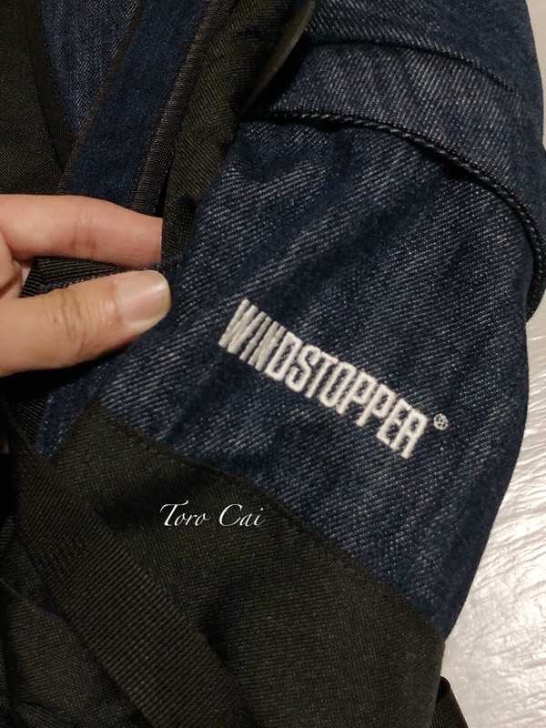 supreme tnf denim