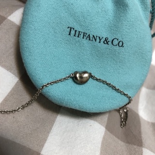 🎈二手 Tiffany & Co.相思豆 手鍊 925純銀