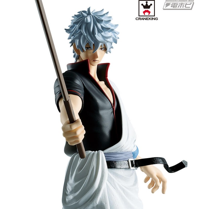 全新未拆 Banpresto 全新代理版景品銀魂活劇歌舞伎町一閃坂田銀時cm高 蝦皮購物