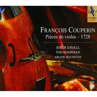 庫普蘭 古大提琴曲集 Couperin Pieces de Viole 1728 AVSA9893