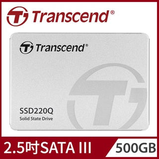 Transcend 創見 500GB C 2.5吋 SATA III 500G SSD 固態硬碟