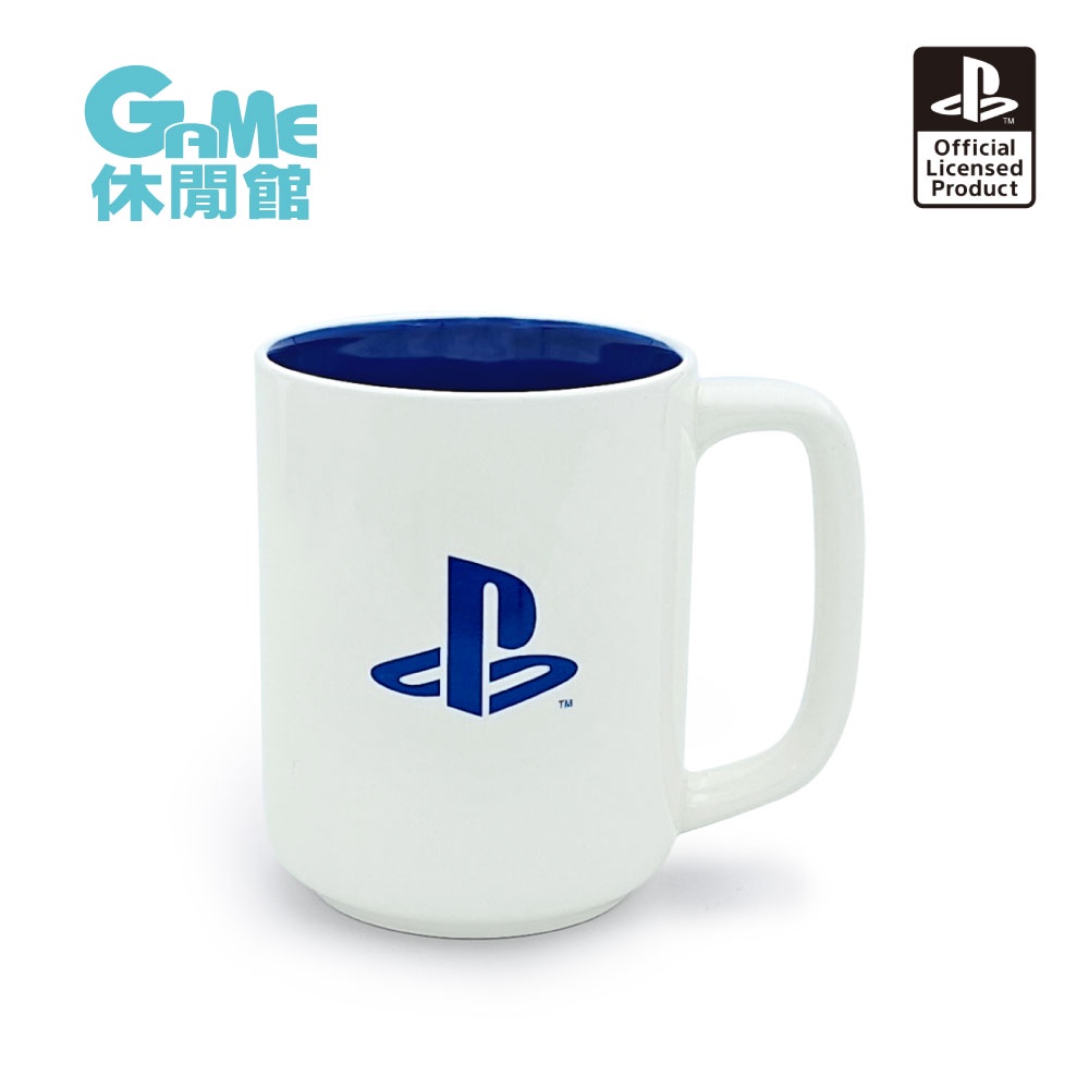 PlayStation OLP 馬克杯 白(海軍藍logo) 400ml 【現貨】【GAME休閒館】