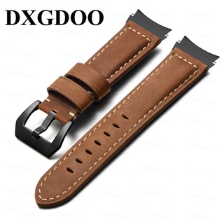 Dxgdoo 快速釋放皮革錶帶, 適用於 Samsung Galaxy Watch 5 44mm 40mm 5 Pro