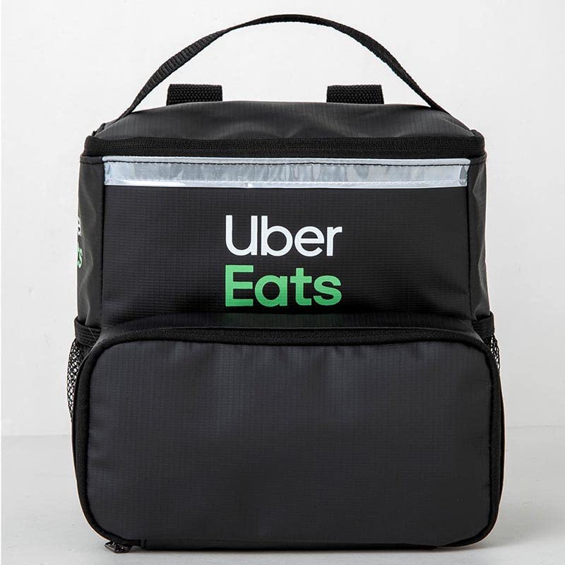 ☆Juicy☆日本雜誌附錄 Uber Eats 擬真外送包 收納包 文具包 化妝包 收納袋 小物包 萬用包 日雜2583