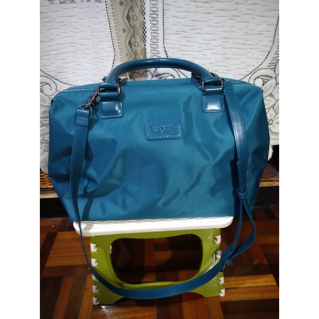 💃買起來💃Lipault 保齡球包(孔雀藍)