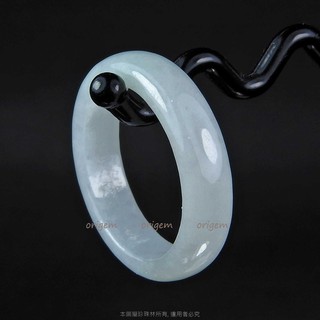 珍珠林~特價新品~A貨緬甸冰種白玉圈戒.內徑17MM.簡約線條.非凡的選擇#761