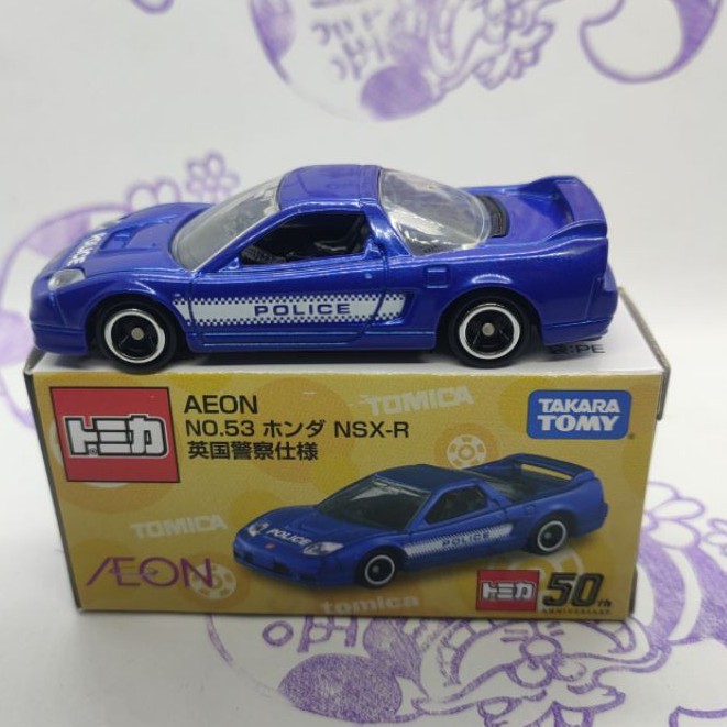 (現貨）Tomica 多美 Aeon 53  Honda Nsx-R 英國警察式樣