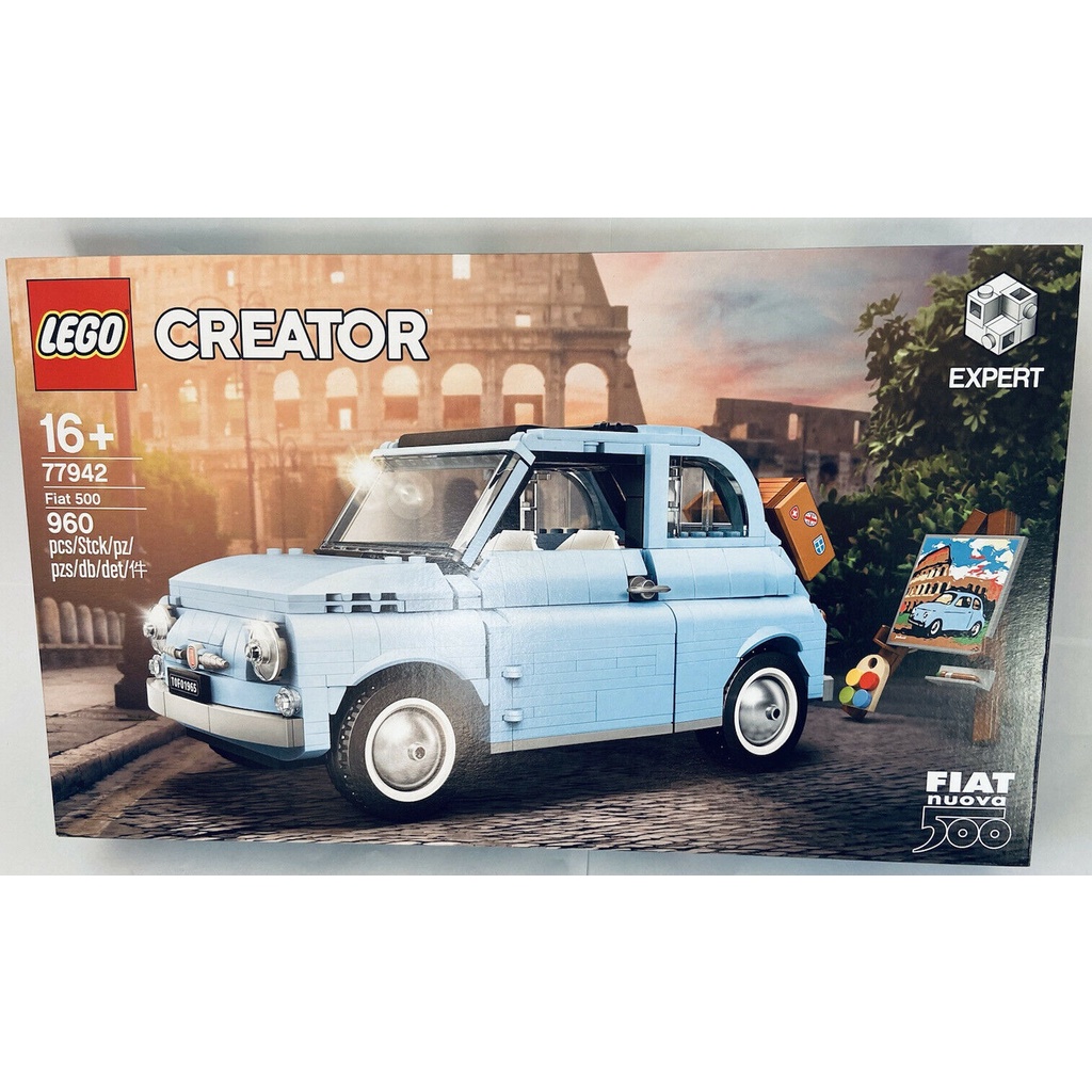 全新現貨lego 樂高飛雅特fiat 500 藍色黃色英國限定creator 蝦皮購物