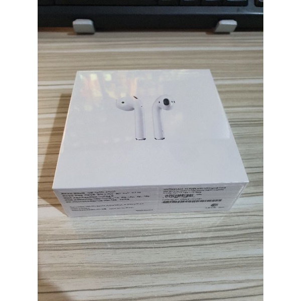 Apple Airpods 2 有線充電盒版 原廠保固公司貨 蘋果 無線耳機 二代