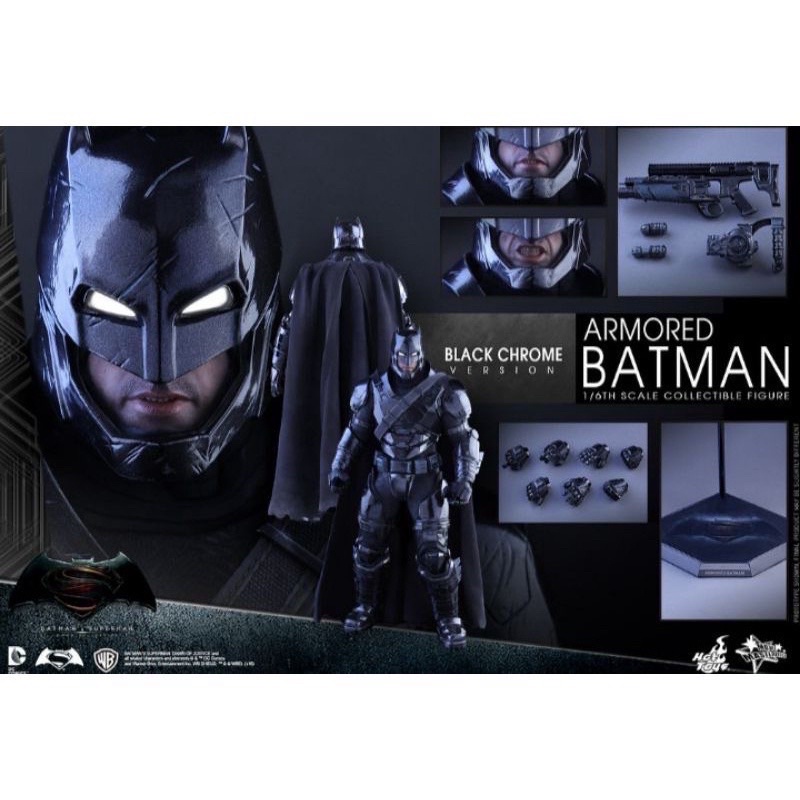 ‼️現貨‼️Hottoys mms356 電鍍重裝 蝙蝠俠 BATMAN 限定版 非mms356